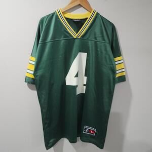 Vintage Logo Athletic Greenbay Packers Brett Favre Jersey Mens Large 90s